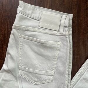 Hudson AXL Men’s Jeans in Soft Gray Slim Fit Sz 33